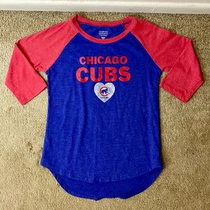 Girls Chicago Cubs Tee